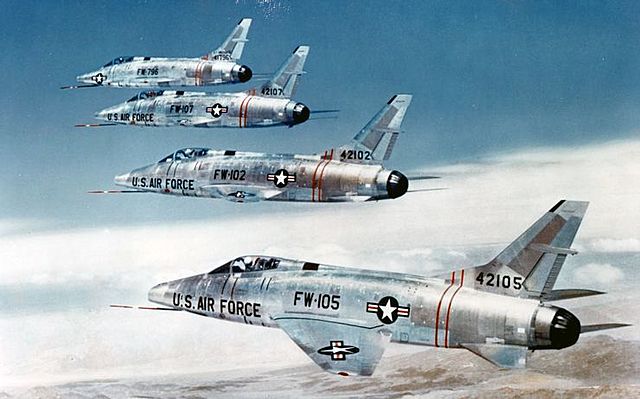 North American F-100 Super Sabre - 1953