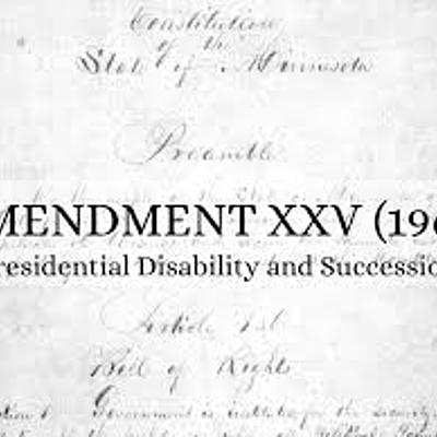 Timeline: 25th Amendment