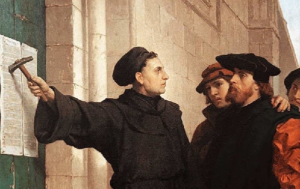 Publicación de las 95 tesis del Lutero