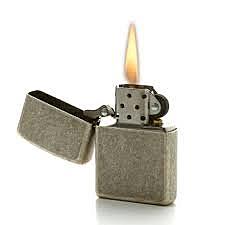 THE FIRST ZIPPO LIGHTER
