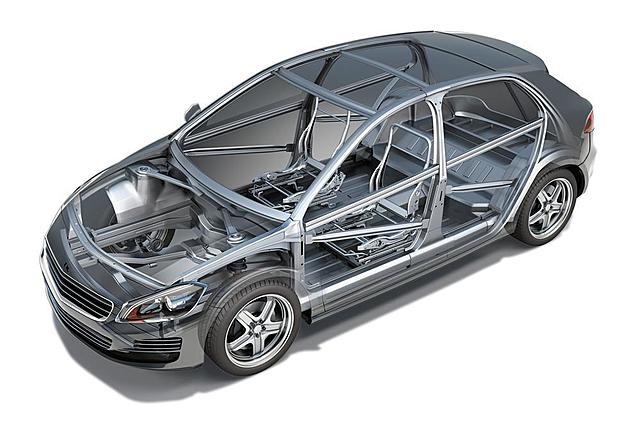 First Car Body Made Completely Out of Steel