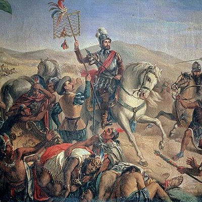 Timeline: Conquista de Cortés y Nuño Beltrán