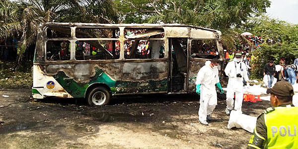Accidente trágico en Colombia