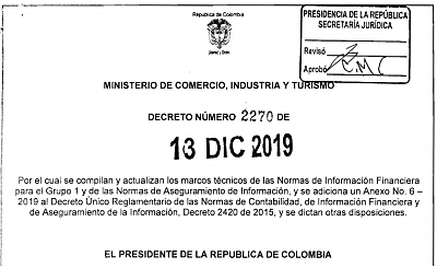 Decreto 2270 de 2019