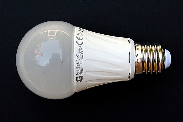 LED light bulbs (Nick Holonyak, Jr. invented the LED lights.)