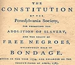 Pennsylvania Abolition Slavery