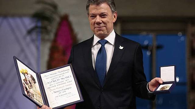 Nobel de paz para Santos