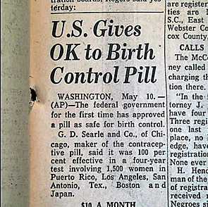 First Birth Control Pill
