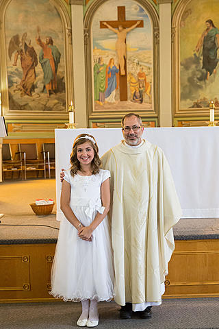 First communion.