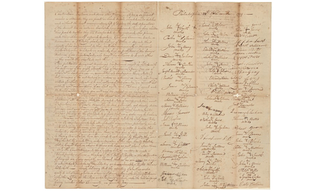 Petition of Absalom Jones