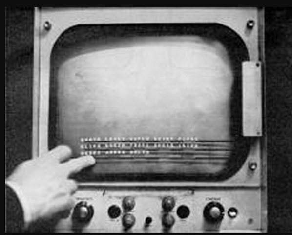 E.A Johnson Creates the 1st Finger-driven TouchScreen