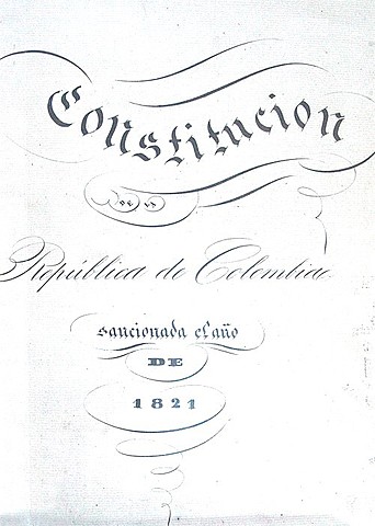 LA CONSTITUCIÓN DE CÚCUTA