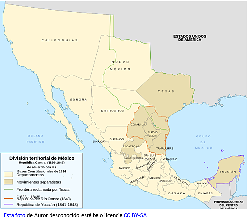 Se fija la frontera norte de México con Estados Unidos