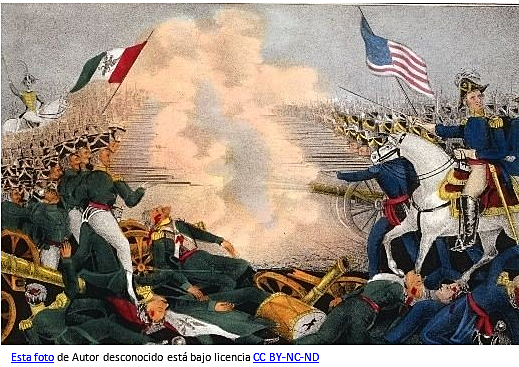 Intervención norteamericana donde se pierde mas de la mitad de México