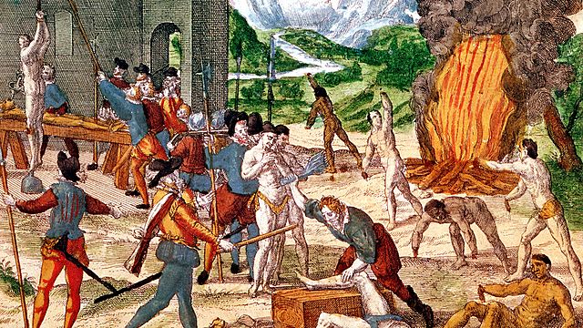 Spanish Encomienda System Begins