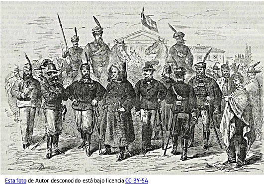 Porfirio Diaz lidera la revolución de la Noria