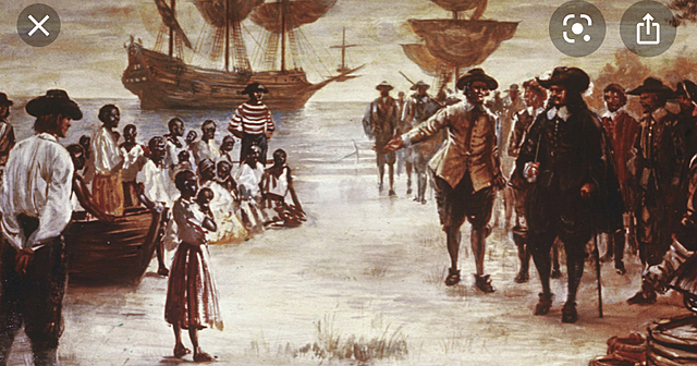 First African Slaves Arrive in Jamestown, Virginia Colony