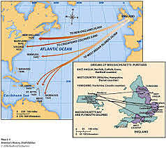 The Great Migration to Massachusetts Bay Colony