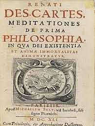 Reno Descartes, Bapak  Matematika (Meditationes de  prima philosophia)