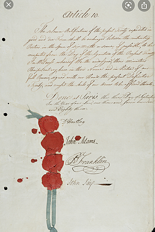 Treaty of Paris of 1783