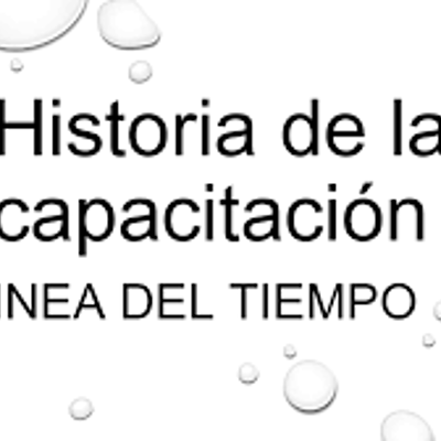 Timeline: La capacitación existió siempre: cronología