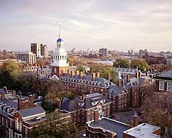 Harvard College founded in Massachusetts