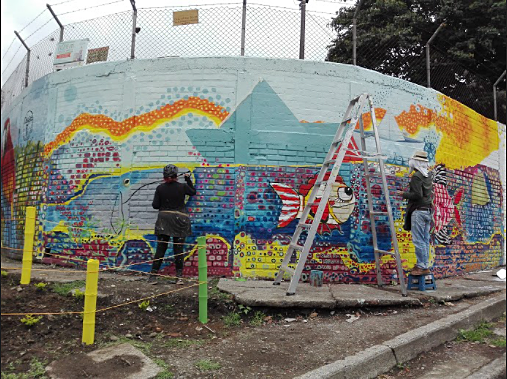 MURAL FAUNA Y FLORA DEL OTÚN