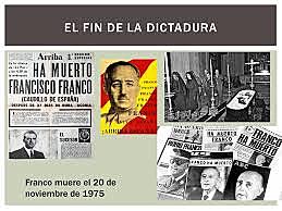 FIN DE DICTADURAS EN ESPAÑA