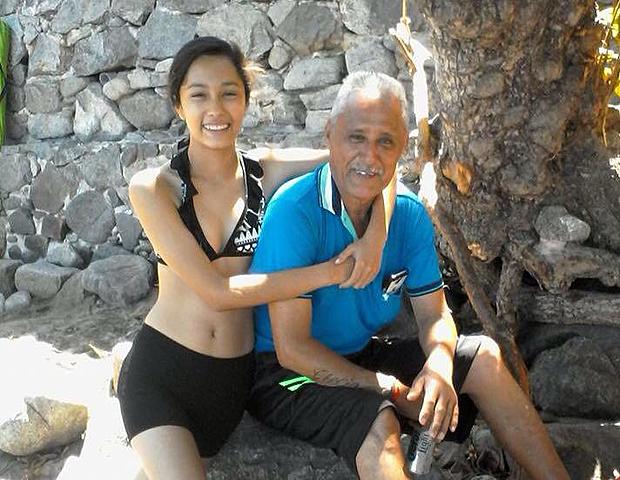 My dad had a birthday, and we celebrated with the whole family