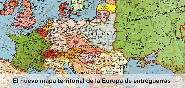 Nuevo mapa de Europa, sin imperios