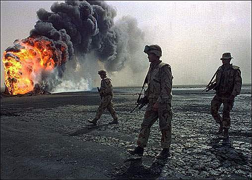 Guerra del Golfo pérsico Kuwait