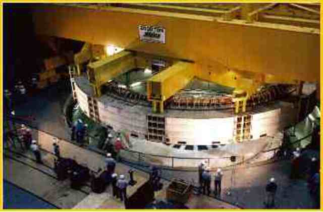 2nd of 3 700 MW Unites, 3rd Powerplant, Unit 23, Put In Service