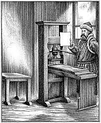 Gutenberg inventa la imprenta