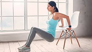 I exercised two weeks ago at home