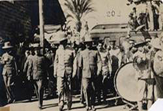 Entrada de Obregón a la capital