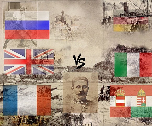 Las grandes potencias europeas y la I guerra mundial