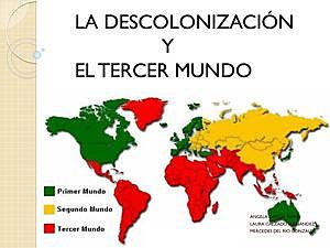 Descolonización y tercer mundo