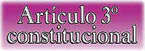 La reforma al artículo 3o constitucional