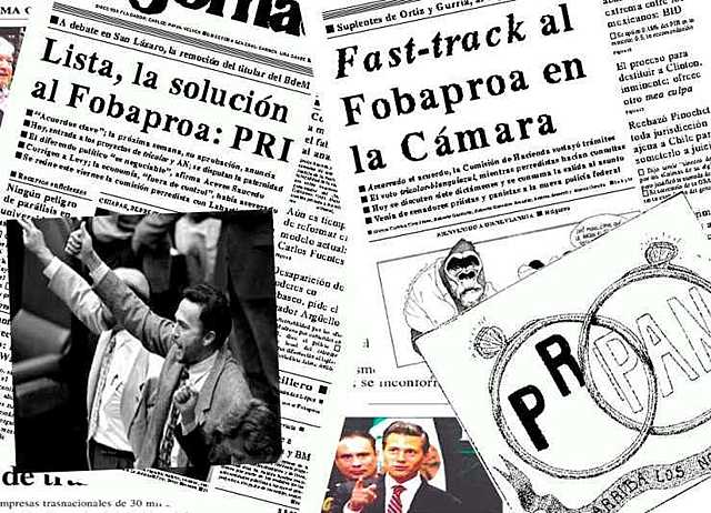 Pagos al FOBAPROA admitidos