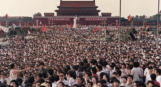 Revueltas estudiantiles en China