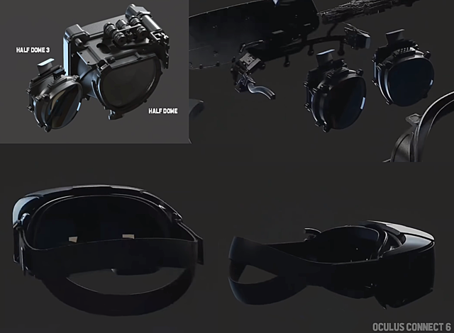 Se anuncia el Half-Dome HMD