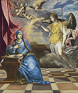 La Anunciación (1575 - El Greco)