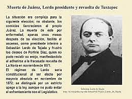 El sucesor del presidente Juárez fue Sebastián Lerdo de Tejada.