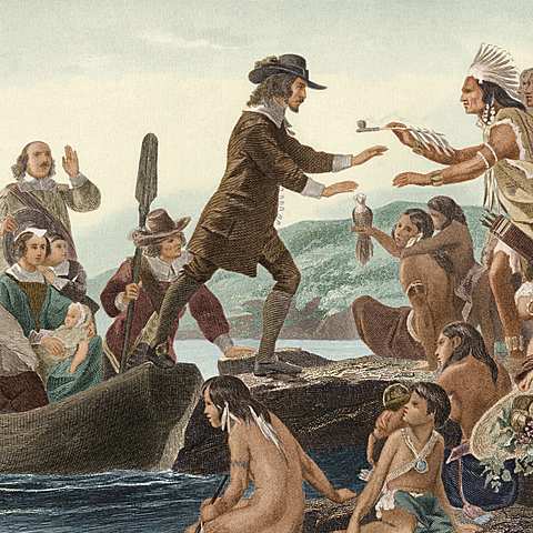 Roger Williams Founds Rhode Island