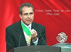 Erneso Zedillo  llega a la presidencia