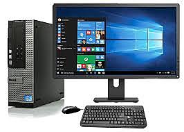 Me enseñe a manejar una computadora de escritorio.