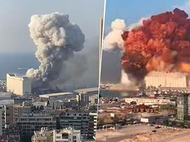 Explosión en Beirut