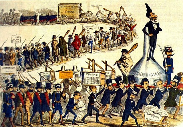 Restauración Borbónica / pronunciamiento del general Martínez Campos