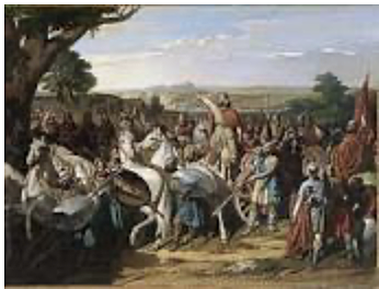 Los musulmanes conquistan la P. Ibérica