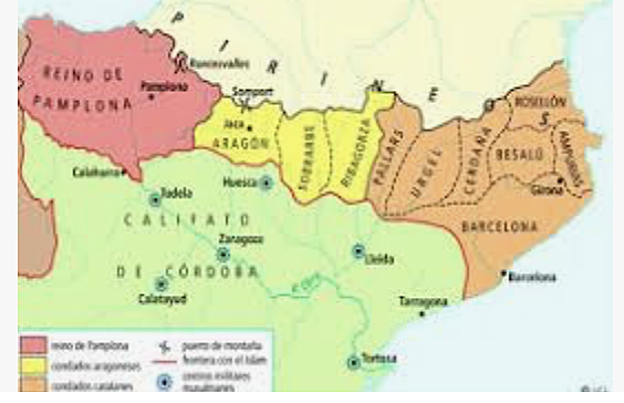 Carlomagno establece la Marca Hispánica